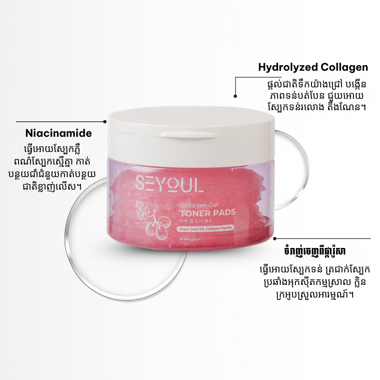 SEYOUL SET ឈុតផ្ដល់សំណើម ម៉ត់រលោង